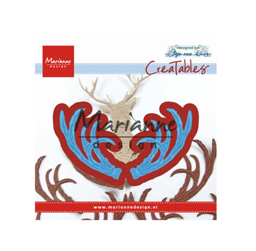 LR0563. Marianne design. creatables. Anja's Antlers. jej hobby