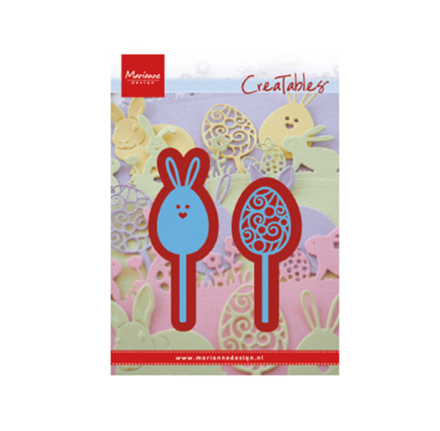 LR0590. Marianne design. creatables. Easter Pins. jej hobby