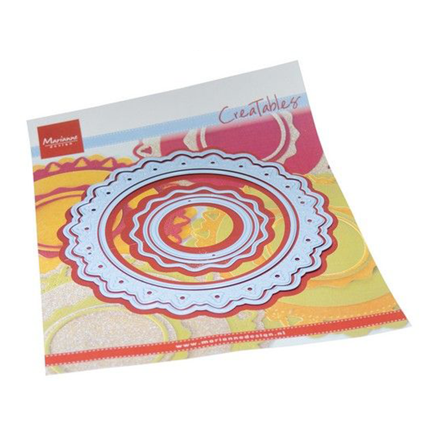 LR0837, Marianne design, creatable, Jolly Christmas doily, jej hobby