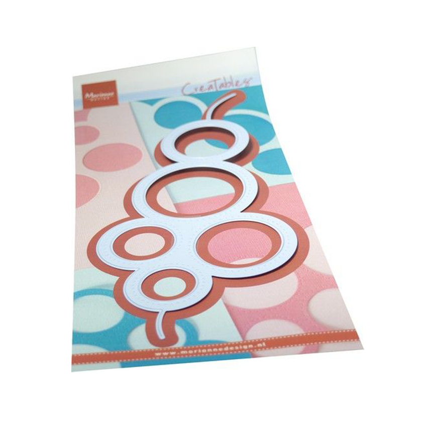 LR0839. Marianne design. Layout cirkels. jej hobby
