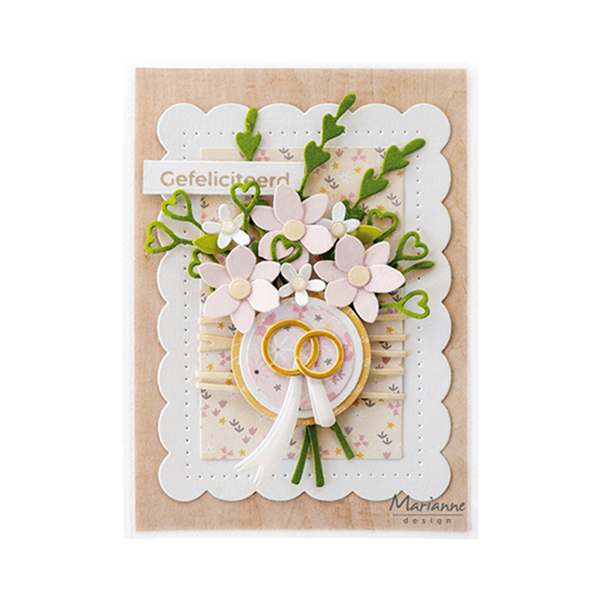 LR0844 Open heart sprig