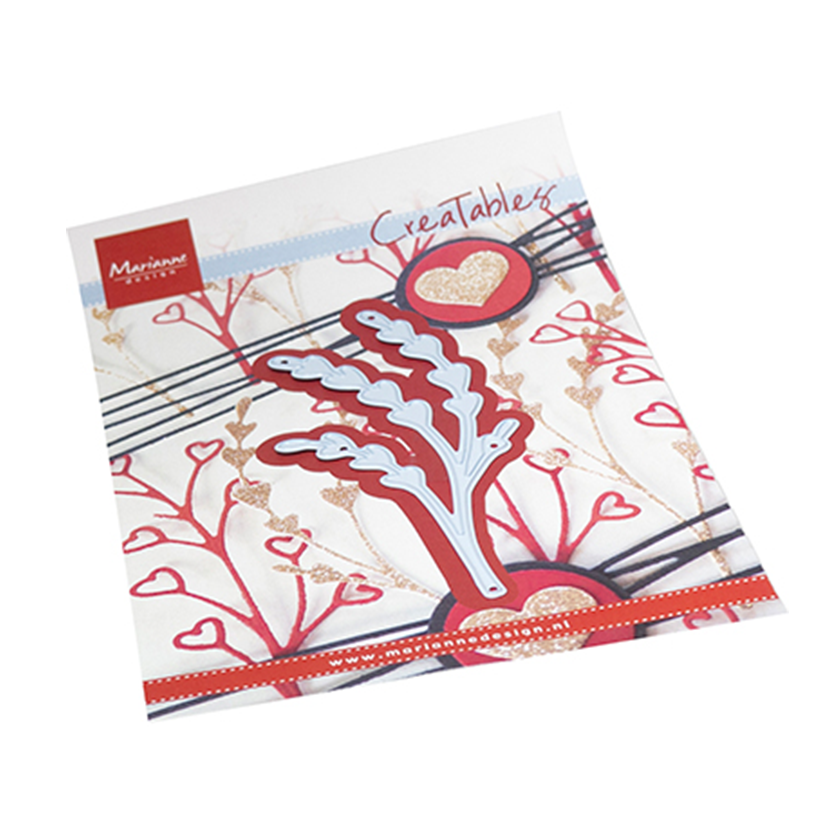LR0843, Marianne Design, Creatable, Sweet heart sprig, jej hobby