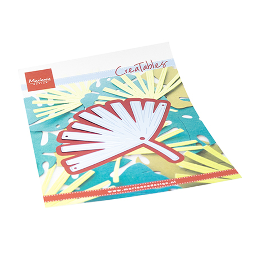 LR0870, Marianne Design, Creatable Palmetto fan, jej hobby