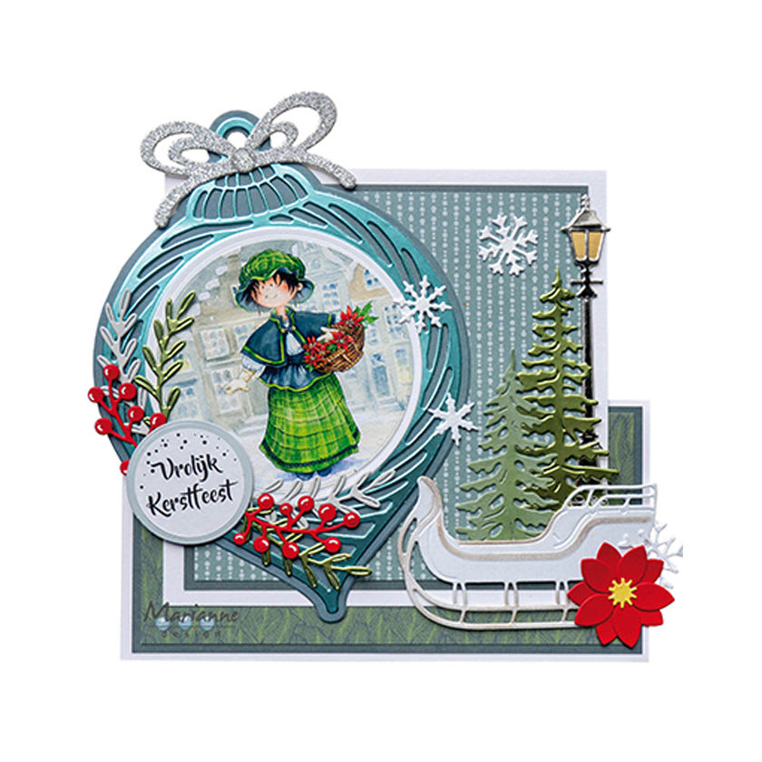 LR0871 Open Christmas bauble