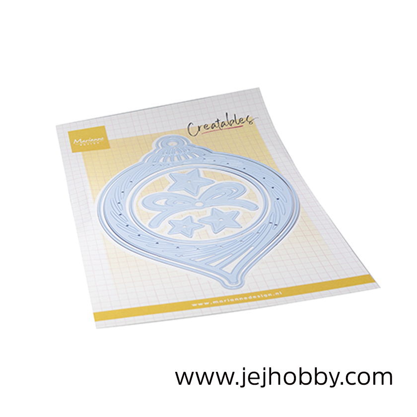 LR0871, Marianne design, Creatable, Open Christmas bauble, jej hobby