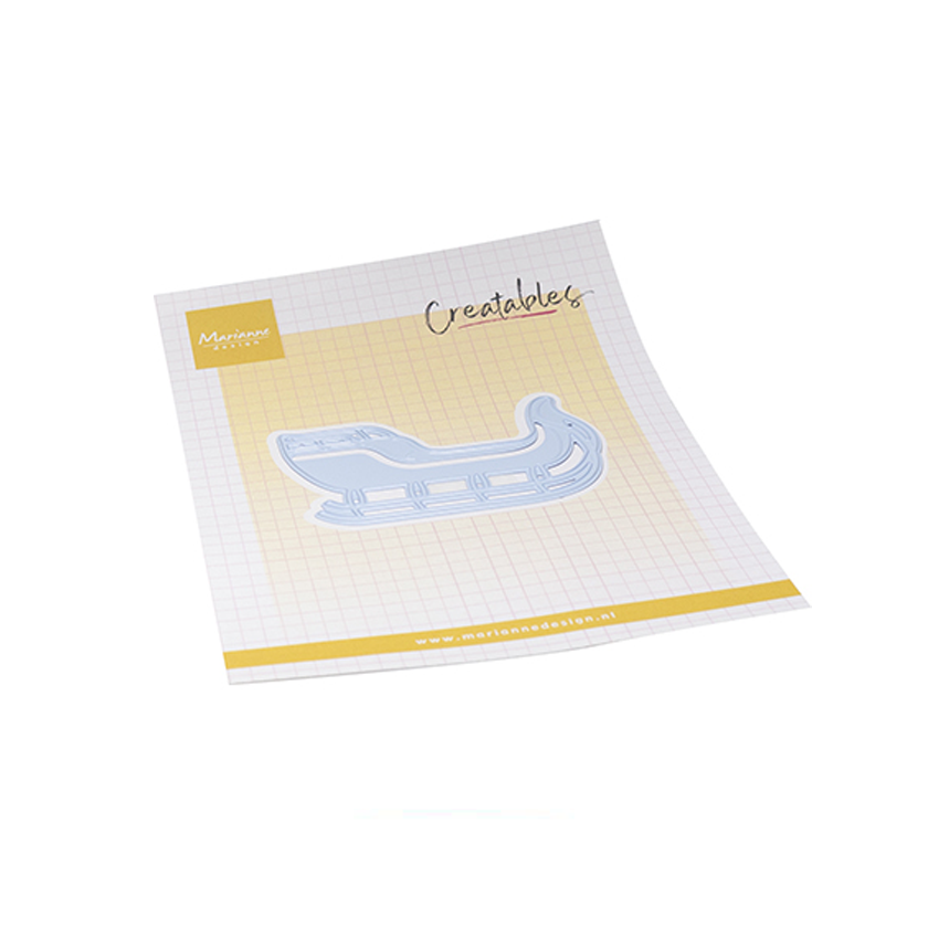 LR0872, Marianne design, Creatable, Sleigh, jej hobby