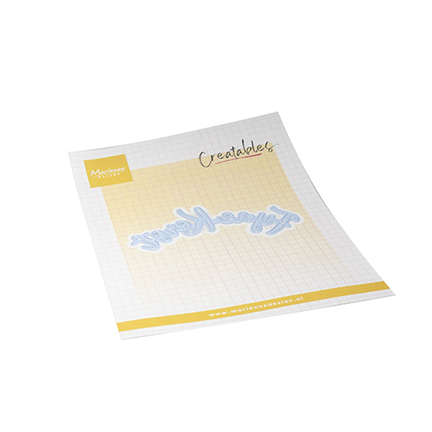 LR0874, Marianne Design, Creatable, Fijne Kerst gebogen, jej hobby