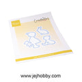 LR0892Silhouette Girl, Marianne Design, jej hobby 