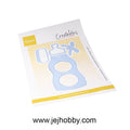 LR0895, Baby Bottle by Marleen, Marianne Design, jej hobby
