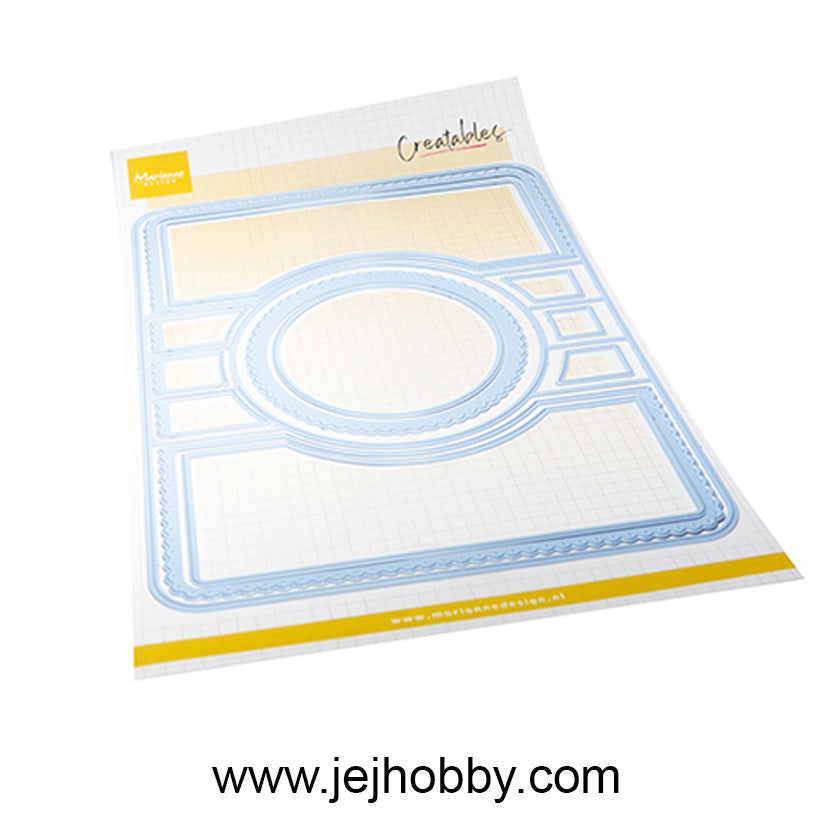 LR0913, Swing fold circle, Creatable, Marianne design, jej hobby