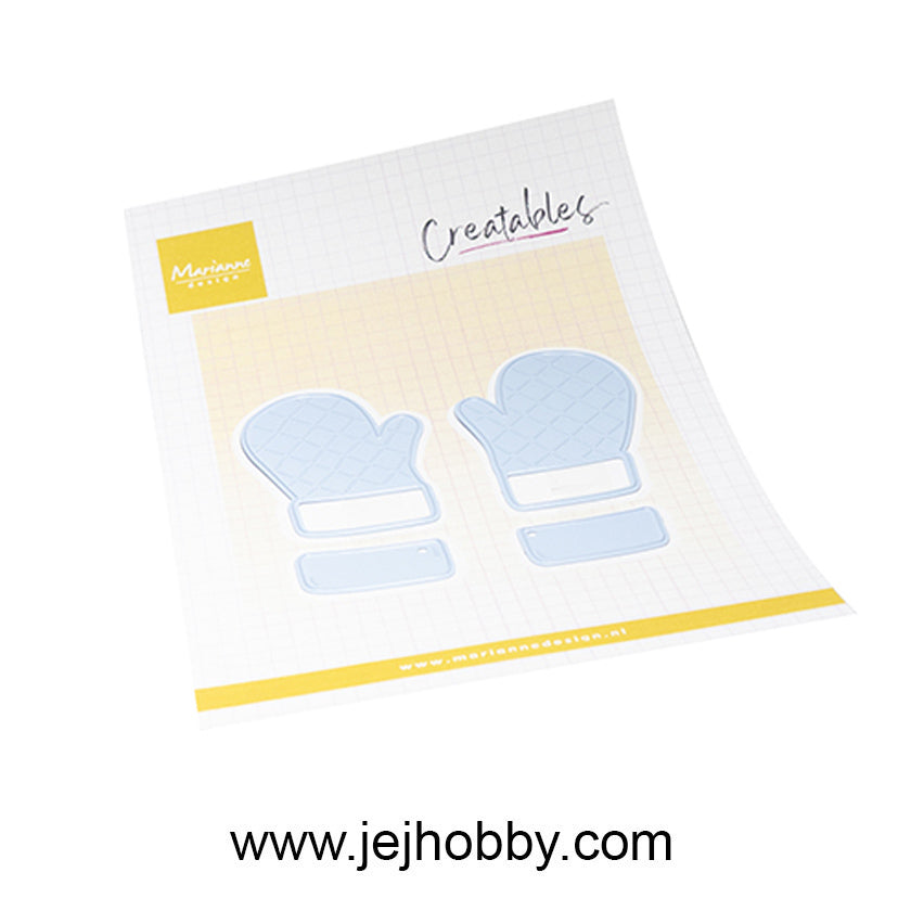 LR0917, Mittens, Creatable, Marianne design, jej hobby