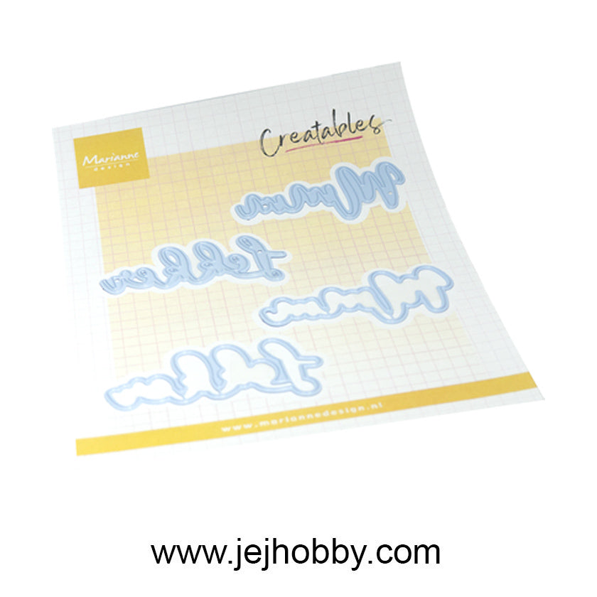 LR0937, Mmm lekker, Marianne design, jej hobby