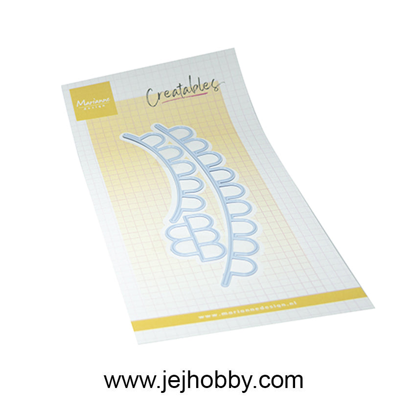 LR0940, Round banner, Marianne Design, jej hobby