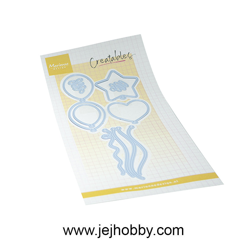 LR0941, Balloons, Marianne Design, jej hobby