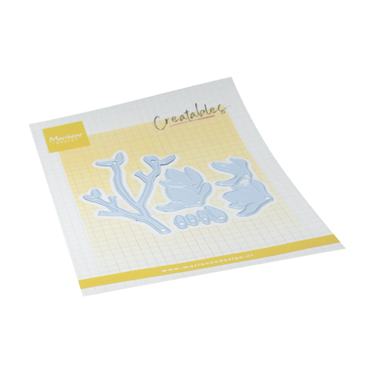 LR0951 Magnolia creatable van Marianne Design. Dit is een stansmal voor hobby