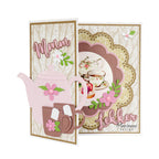 Voorbeeldkaart gemaakt met oa. de LR0955 double doily van Marianne Design.