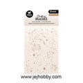 MASK352, Magical swirl, Mask stencil, studio light, jej hobby