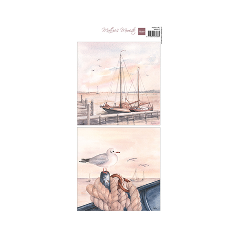 MB0217. Marianne Design. Knipvel. Mattie's Mooiste Harbor XL. jej hobby