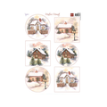 MB0220, Marianne design, Knipvel, Mattie's Mooiste Winter cottages, jej hobby
