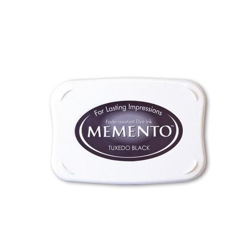 ME-000-009, Memento inkpad, tuxedo black, jej hobby