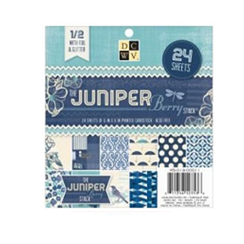 DCWV paper pad the juniper berry stack