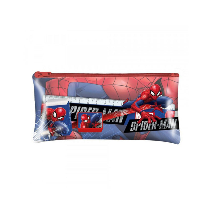 Marvel Spider-man etui met inhoud. jej hobby