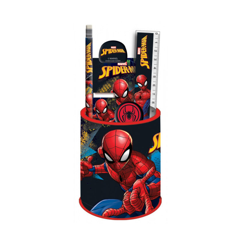 Spider-man pennenbak set