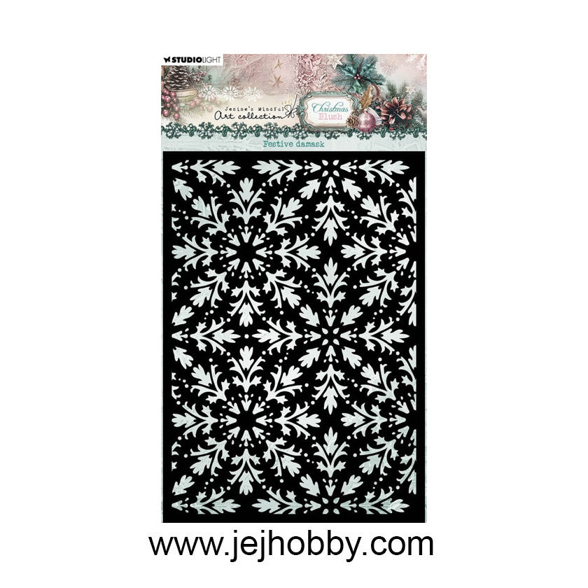 Mask374, festive damask, mask, JMA, Studio light, Jej hobby
