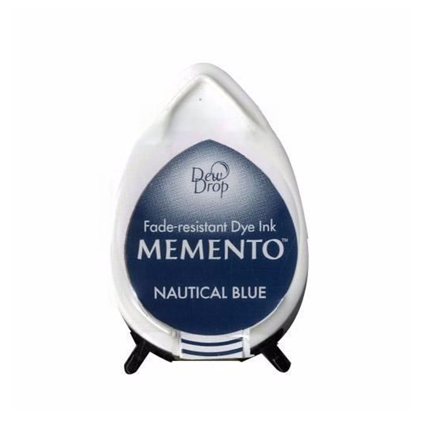 Memento dew drop Nautical blue van Tsukineko. Dit is een stempelinkt voor hobby