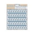 NC-EF6-RPAR  crafters companion embossing folder Reindeer parade. jej hobby