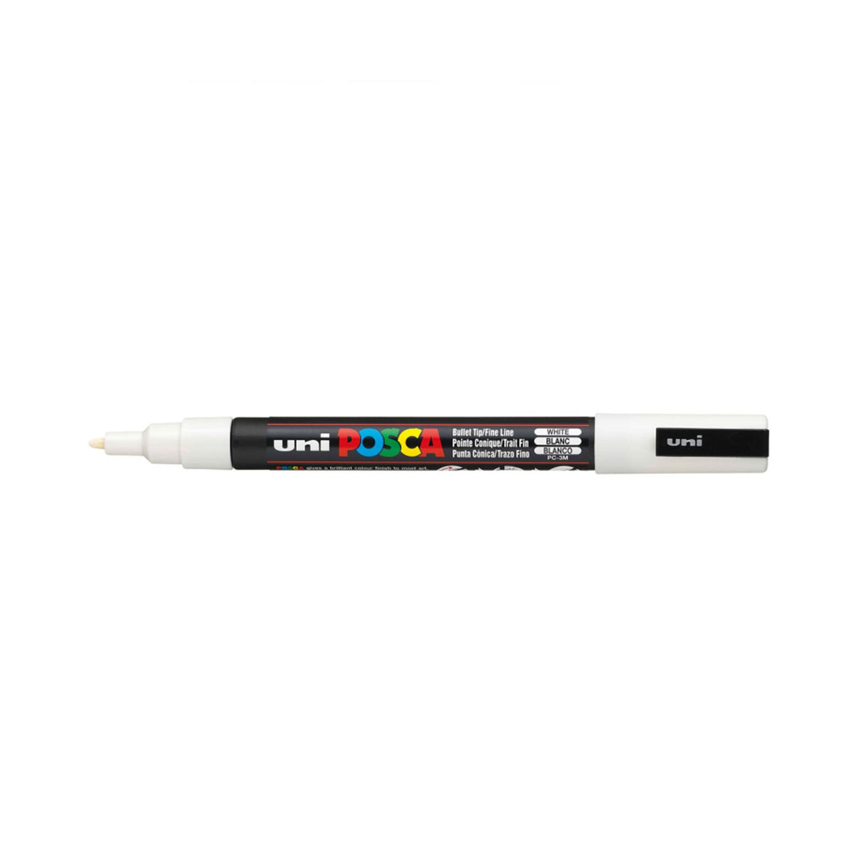 Uni Posca Verfmarker 3M wit