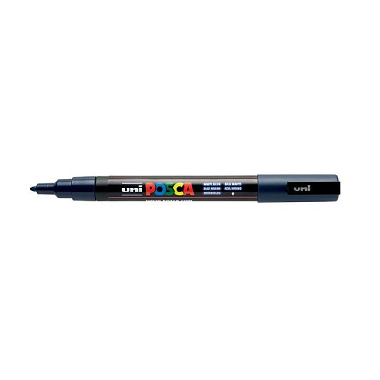 PC3M-BM, Uni Posca Verfmarker 3M, marine blauw Acryl marker, Jej hobby 
