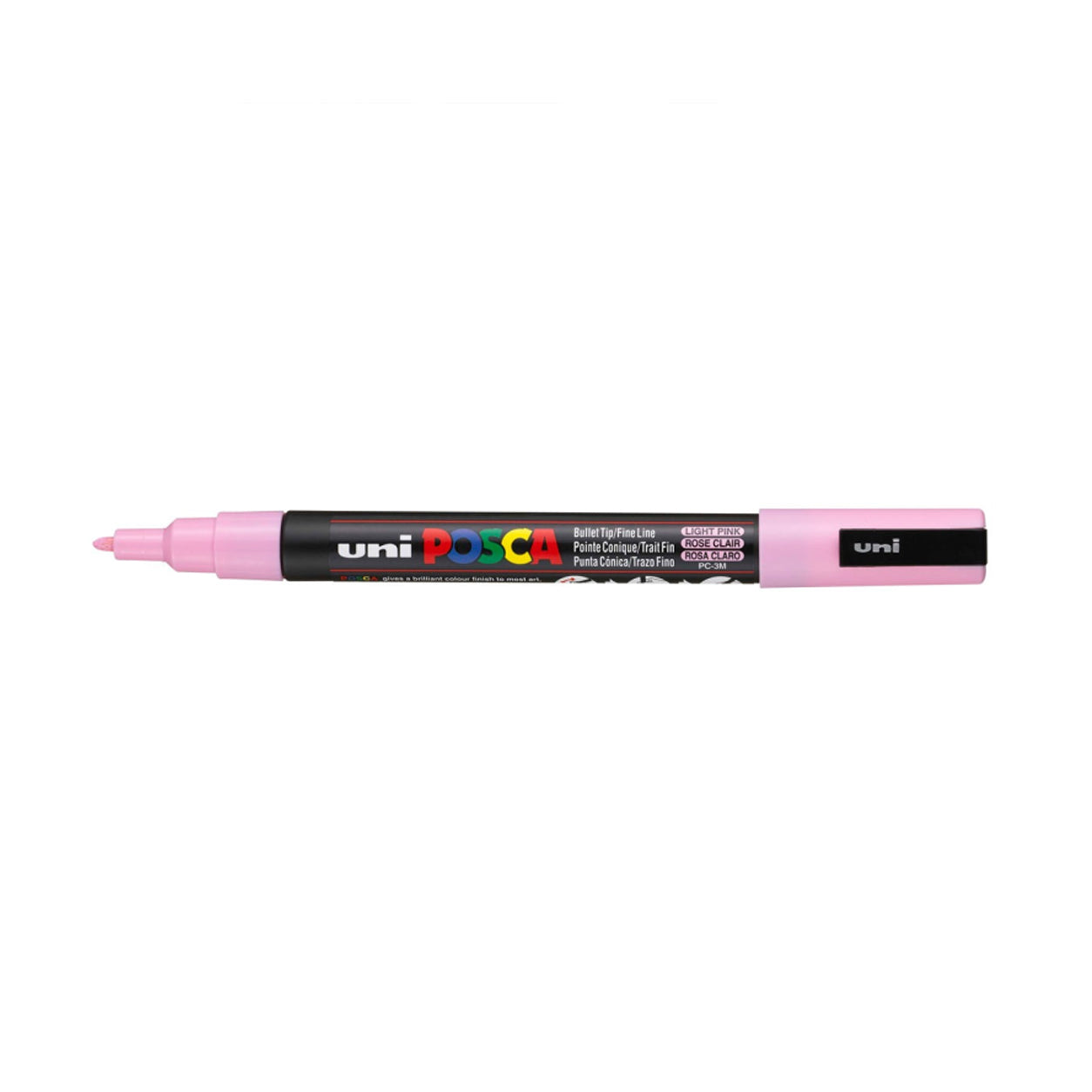 PC3M-REC, Uni Posca Verfmarker 3M Licht roze Acryl marker, Jej hobby