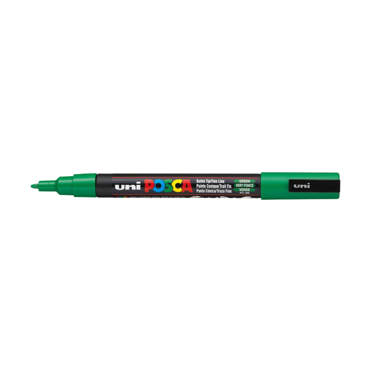 PC3M-VF, Uni Posca Verfmarker 3M, donkergroen Acryl marker, Jej hobby