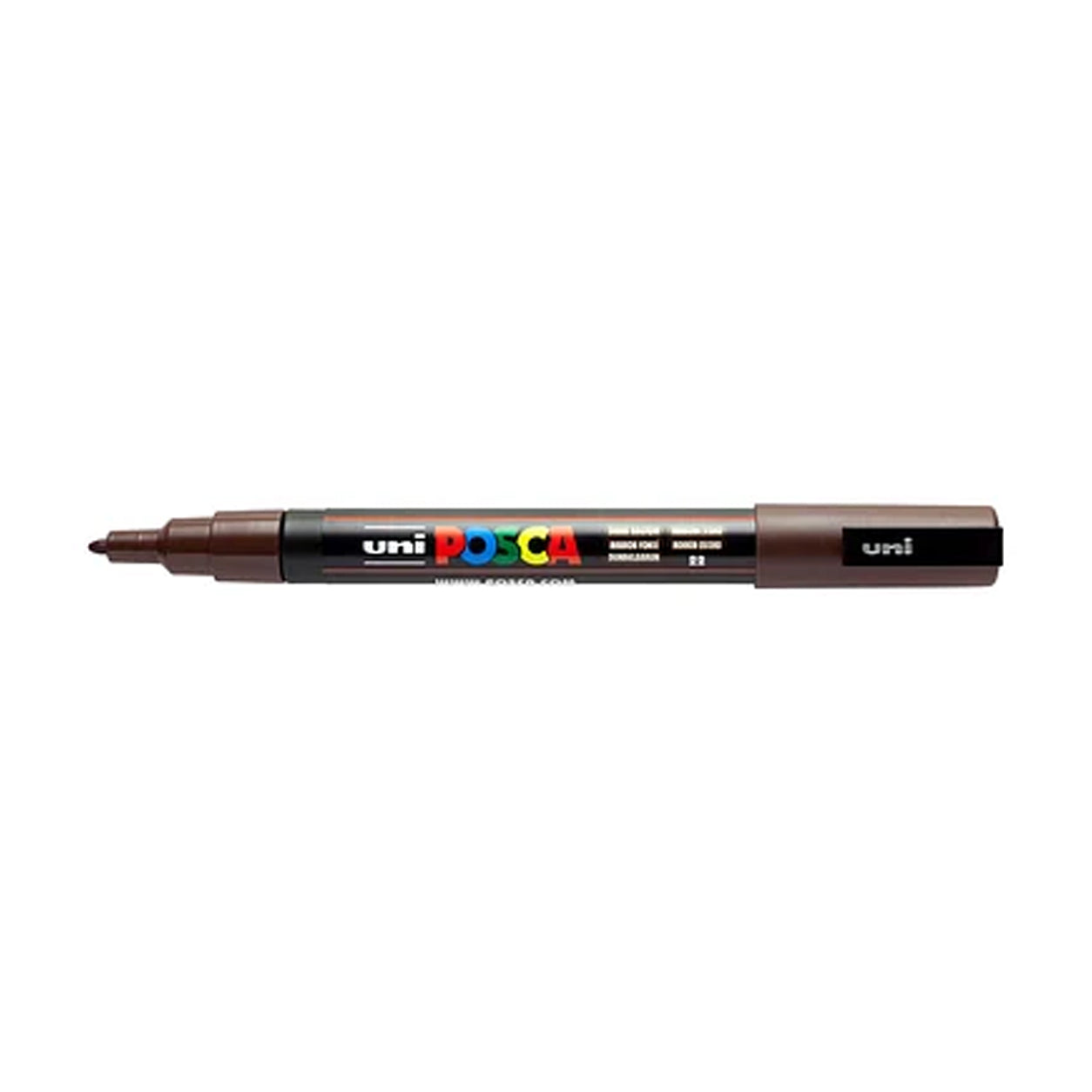 PC3MMF, Uni Posca Verfmarker 3M donkerbruin Acryl marker, Jej hobby