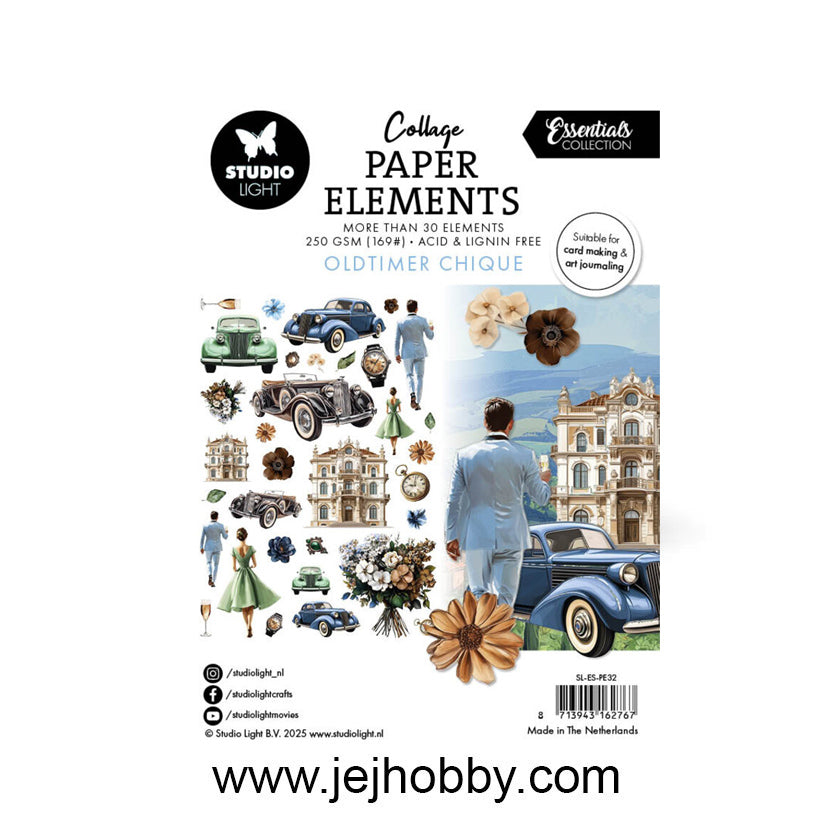 PE32, Oldtimer chique, studio light, jej hobby