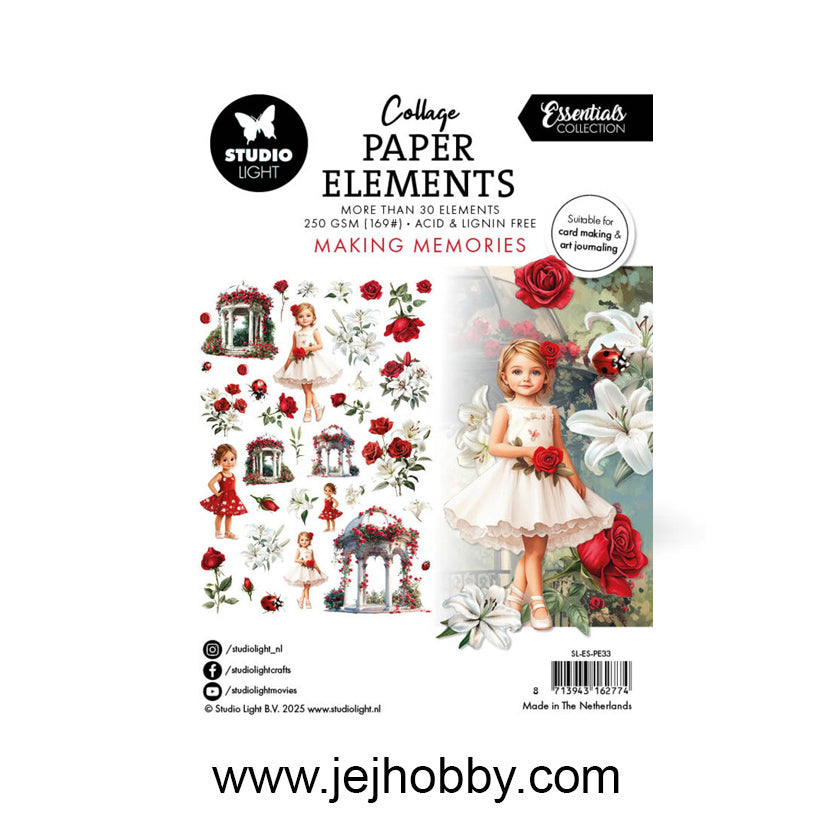 PE33, Making memories, studio light, jej hobby