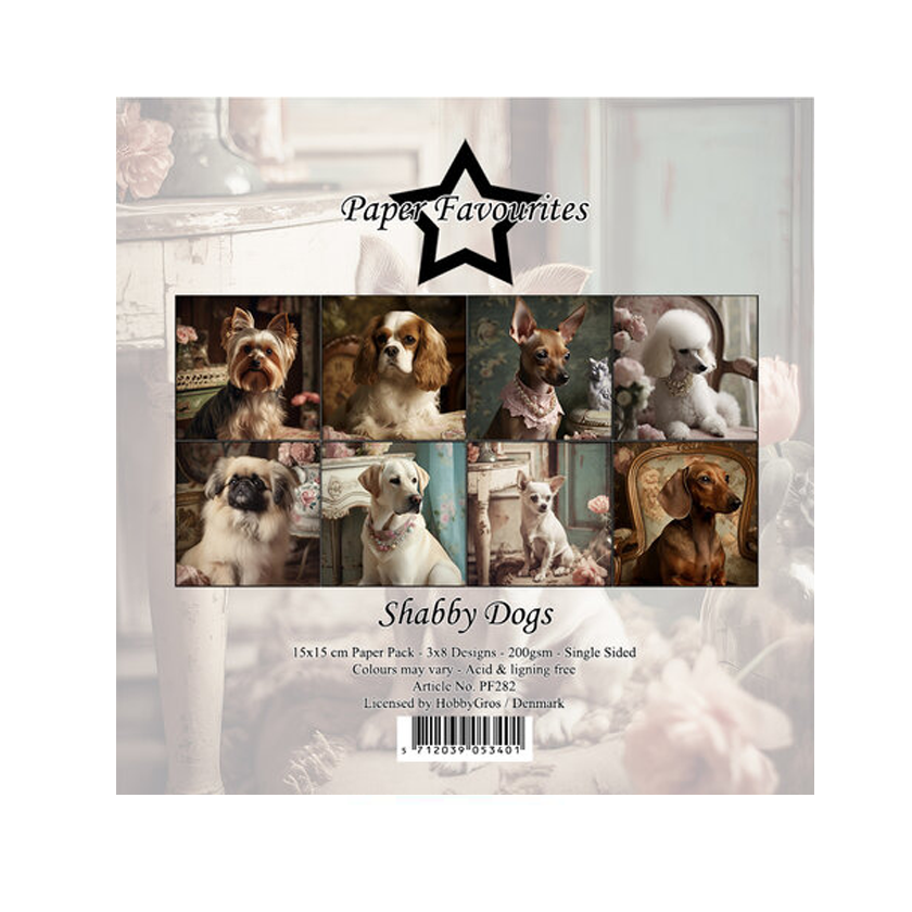 PF282, Paper favourites, Shabby dogs, jej hobby