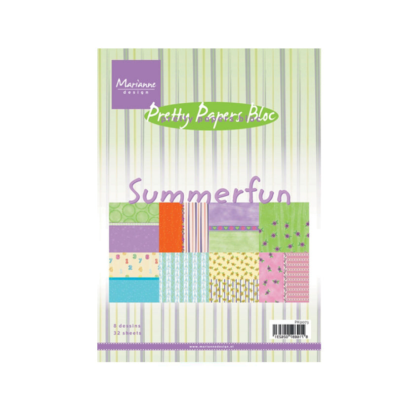 Pretty papers bloc Marianne Design Summerfun