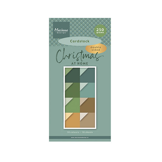 PK9193 Paper Pad cardstock Chistmas at home