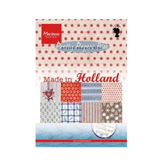 Pretty papers bloc Marianne Design Made in Holland