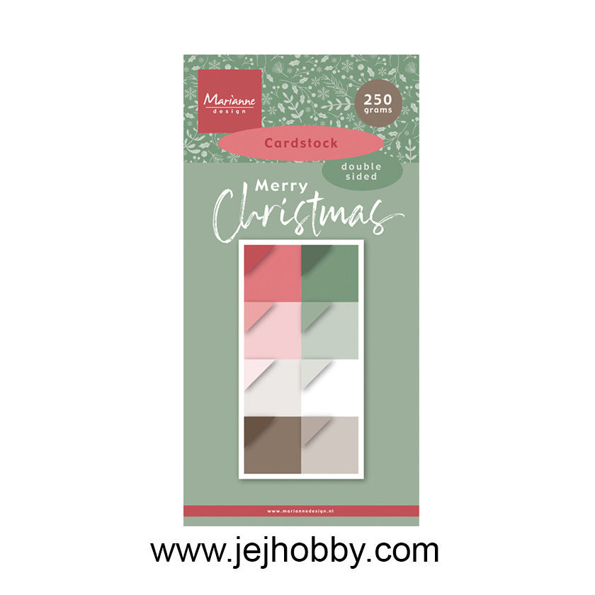 PK9218, Merry Christmas, Marianne Design, jej hobby