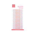 PL4531. Marianne design. Enamel dots pink glitter. jej hobby