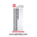 PL4537, Black & white enamel dots, Marianne Design, Jej hobby