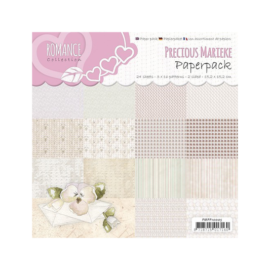 Precious Marieke paperblock Romance collection