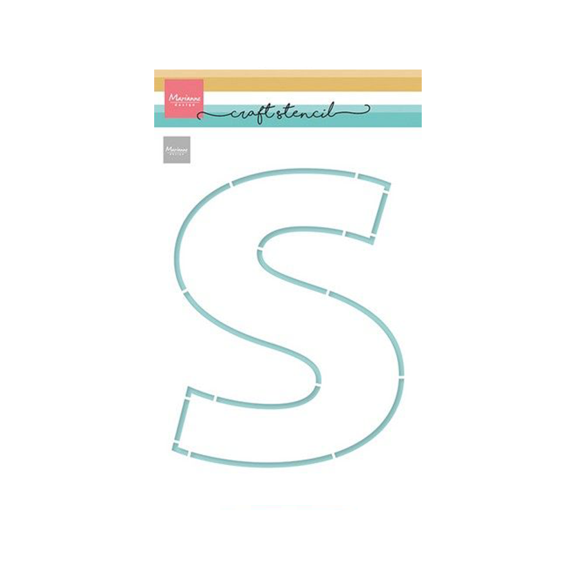 Marianne Design Craft Stencil - S letter