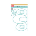 PS8155 Marianne-design.Craft Stencils Egg cottage by Marleen. jej hobby