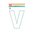 PS8161, Marianne Design, Craft Stencil, Letter V, jej hobby