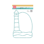 PS8165, Marianne Design, Craft Stencil, Lighthouse by Marleen, jej hobby