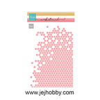 PS8174, Honeycomb, mask stencil, marianne design, jej hobby